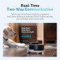 Enabot EBO ROLA PetPal Robot Caméra Animaux avec Distributeur Friandises, Vision Nocturne, App Mobile