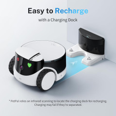 Enabot EBO ROLA Pet Camera Robot with Treat Dispenser & 2-Way Talk