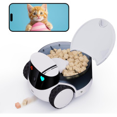 Enabot EBO ROLA Pet Camera Robot with Treat Dispenser & 2-Way Talk