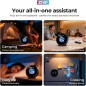 ZNP Digital AI Companion Badge - Bluetooth Translator for 60 Languages, Offline HD Touchscreen, No Wi-Fi Needed