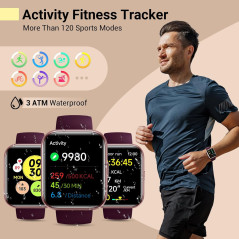 Smartwatch for Women: Fitness Tracker with Alexa, Heart Rate & Calls