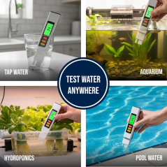 Craft911 TDS Meter Water Tester for Safe Drinking Water Quality