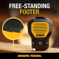DEWALT Wearable Bluetooth Speaker - Clip-On, Water-Resistant, Non-Magnetic, Built-in Mic, Yellow DEWALT Wearable Bluetooth Speaker - Clip-On, Water-Resistant, Non-Magnetic, Built-in Mic, Yellow