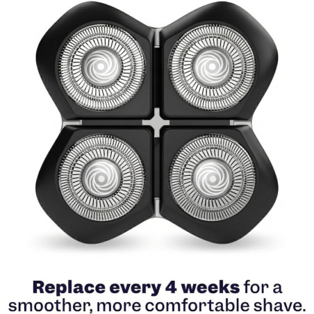 Freebird Electric Head & Body Hair Shaver - Cordless Waterproof Razor