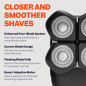 Freebird FlexSeries Pro Cordless Waterproof Electric Head & Body Hair Shaver with Rotary Blades for Men Freebird FlexSeries Pro Cordless Waterproof Electric Head & Body Hair Shaver with Rotary Blades for Men