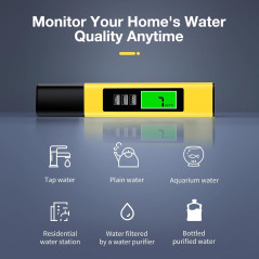 2025 4-in-1 Digital TDS Meter – Accurate Water Tester for TDS, EC & Temp