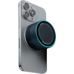 MagBeat Bluetooth Speaker with Wireless Charger, IPX7 Waterproof, 10H Playtime