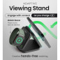 InfinaCore 3-in-1 Magnetic Wireless Foldable Charging Station for iPhone 16-12 Pro Max, AirPods & Apple Watch