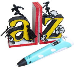 SCRIB3D P1 3D Printing Pen Kit with Display, Filament & Project Guide