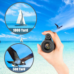 High Power 8x42 Monocular Telescope – Compact, Waterproof & Shockproof