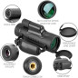 High Power 8x42 Monocular Telescope - Compact, Waterproof, Fogproof, Shockproof with Hand Strap for Outdoor Use High Power 8x42 Monocular Telescope - Compact, Waterproof, Fogproof, Shockproof with Hand Strap for Outdoor Use