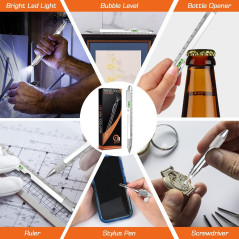 9-in-1 Multi-Tool Pen for Men | Perfect Gift for Dad & DIY Lovers