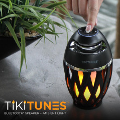 TikiTunes Portable Bluetooth 5.0 Wireless Speaker with LED Torch & 2000mAh Battery