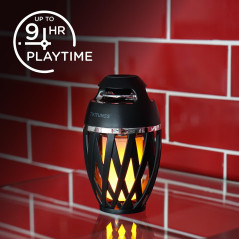 TikiTunes Portable Bluetooth 5.0 Wireless Speaker with LED Torch & 2000mAh Battery