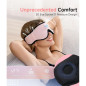 Voerou Bluetooth 5.4 Sleep Mask with 3D HD Stereo Headphones, Soft Breathable Eye Mask for Sleep Gift