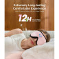 Voerou Bluetooth 5.4 Sleep Mask with 3D HD Stereo Headphones, Soft Breathable Eye Mask for Sleep Gift