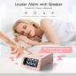 TechGlow Foldable Cellphone Stand with Wireless Bluetooth Speaker - Pink, Cool Tech Gift for Men & Women TechGlow Foldable Cellphone Stand with Wireless Bluetooth Speaker - Pink, Cool Tech Gift for Men & Women