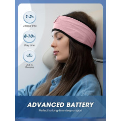 Casque Bluetooth Sleep Headband : Oreillette sport confortable