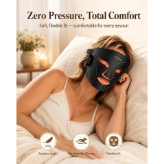 Cordless Red Light Therapy Face Mask | 4 Modes, 272 LEDs, Rechargeable