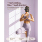Cordless LED Red Light Therapy Face Mask, 4 Modes (NIR 850nm, Red 620nm, Blue, Amber), 272 LEDs, Rechargeable