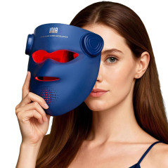 INIA Glow 4D Wireless Red Light Therapy Mask – 320 LEDs, Cordless & Rechargeable