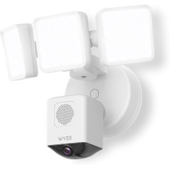 WYZE Floodlight Camera Pro - 2.5K HD, 3000-Lumen, Alexa & Google Compatible