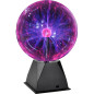 PowerTRC Boule Plasma 8, Lampe Nuit Réactive au Toucher & Son, Décor Maison & Cadeau Enfants PowerTRC Boule Plasma 8, Lampe Nuit Réactive au Toucher & Son, Décor Maison & Cadeau Enfants