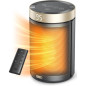 DREO 2024 Portable Electric Space Heater, 1500W PTC Ceramic, Thermostat, Remote, 12H Timer, Digital Display