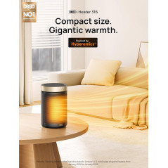 Chauffage Électrique DREO 1500W Portable avec Thermostat & Minuteur