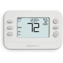 Thermostat Programmable Honeywell RTH20B 5-2 Jours Blanc