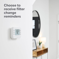 Thermostat Programmable Honeywell RTH20B 5-2 Jours Blanc