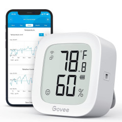 Govee Thermomètre Bluetooth H5103 – Capteur Température Intérieur