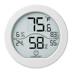 SECRUI Digital Hygrometer Thermometer TH1 - Accurate Indoor Temp & Humidity Sensor