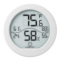 SECRUI Digital Indoor Hygrometer Thermometer TH1 with LCD, Accuracy Calibration, Max/Min Records - White SECRUI Digital Indoor Hygrometer Thermometer TH1 with LCD, Accuracy Calibration, Max/Min Records - White