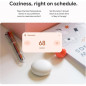 Google Nest Temperature Sensor 2nd Gen - Room Comfort & Scheduling for Nest Thermostats, Porcelain White