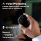 Virtusx Jethro AI Mouse - Enregistreur vocal, dictée, transcription, traduction, souris sans fil PC & portable