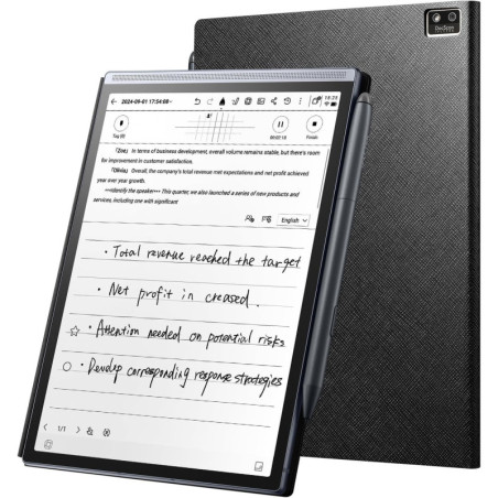 iflytek AINOTE Air 2 – Tablette 8,2 pour prise de notes AI avec stylet et étui folio, idéal travail & étude