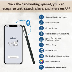 Ophaya Stylo Intelligent & Carnet Connecté - Idée Cadeau