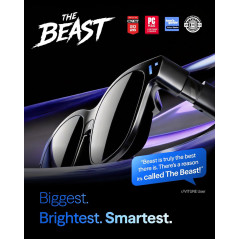 VITURE Beast XR/AR Glasses: 174 1200p, Harman Audio, Multi-Device Compatible
