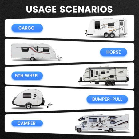 RV Door Lock with Paddle Deadbolt & 4 Keys – Travel Trailer Replacement
