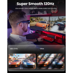 TOZO VIZO Z1 Pro AR Glasses – 160 Display, 120Hz, 3D, USB-C Plug & Play