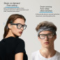 Smart 4K UHD Camera Glasses with AI Translation, Bluetooth Audio, Voice Assistant & Photochromic Lenses