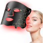 Masque de Thérapie à Lumière Rouge 7 Couleurs NIR 850nm avec Gel Refroidissant et Télécommande Rechargeable, 180 min Masque de Thérapie à Lumière Rouge 7 Couleurs NIR 850nm avec Gel Refroidissant et Télécommande Rechargeable, 180 min