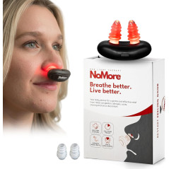 Thérapie LED Nez NoMore – Soulagement Sinus & Nez Sec USB