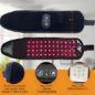 Kovarias Therawrap Anti-Tunnel Carpien, Lumière Rouge, 3 Niveaux Chaleur, 48 LED, Sans Fil, Tissu Respirant