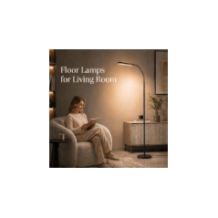 Lampe sur pied Wio-Mio LED 15W, variateur, télécommande
