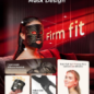 Masque de thérapie par lumière rouge 7-en-1, 324 LED, 5 niveaux, silicone doux, 20 min, pour visage et cou Masque de thérapie par lumière rouge 7-en-1, 324 LED, 5 niveaux, silicone doux, 20 min, pour visage et cou