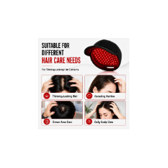 Laser Hair Growth Cap - 650nm Red Light Therapy for Hair Regrowth