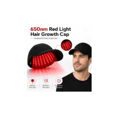 Laser Hair Growth Cap - 650nm Red Light Therapy for Hair Regrowth