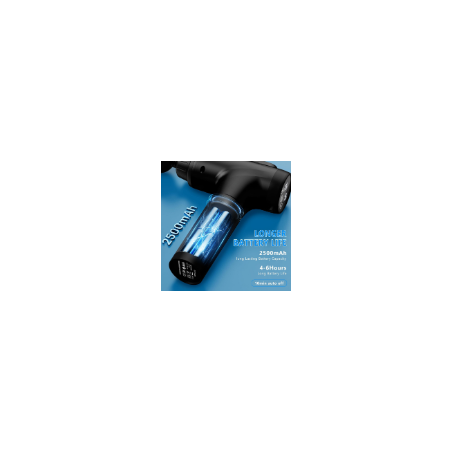 APherma Pistolet de Massage 30 Vitesses Deep Tissue Noir